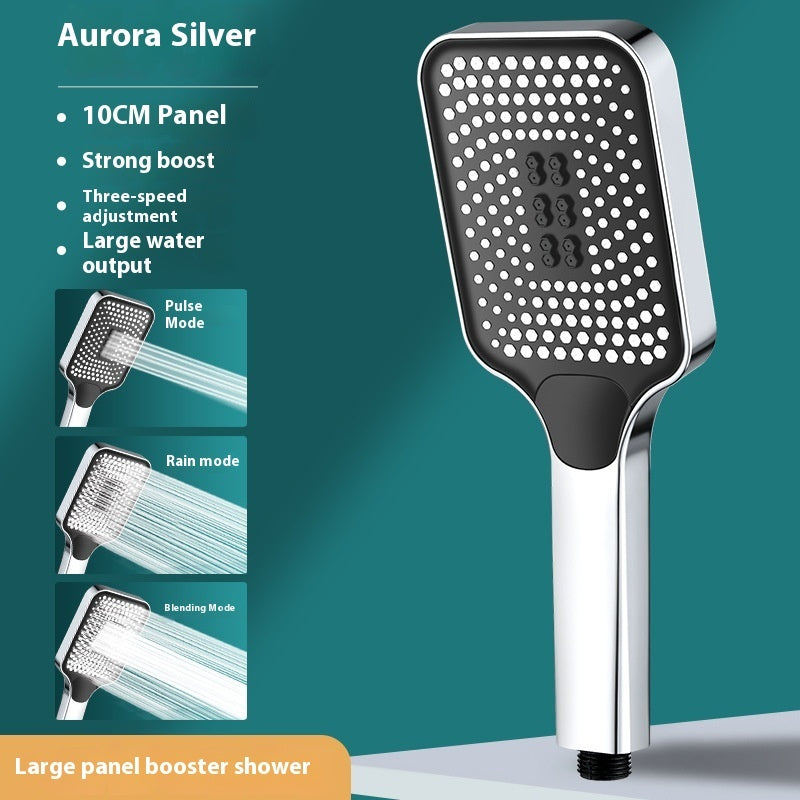 Square Thick Large Outlet Hole Shower Nozzle