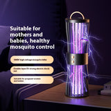 Electric Shock Charging Portable Automatic Purple Light Mosquito Killing Lamp