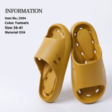 Women's Indoor Non-slip Bath Leaking Bathroom Slippers