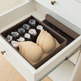 Foldable Washable Cotton Linen Underwear Storage Box