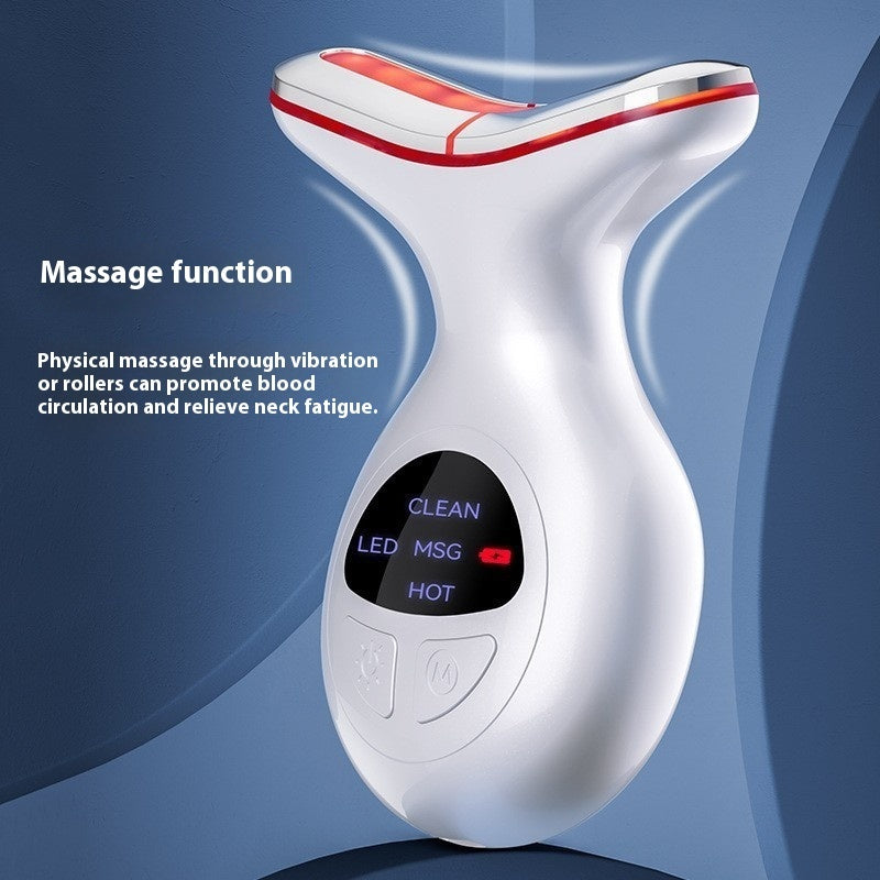 Seven-color Light Neck Lifting Micro-current Beauty Instrument