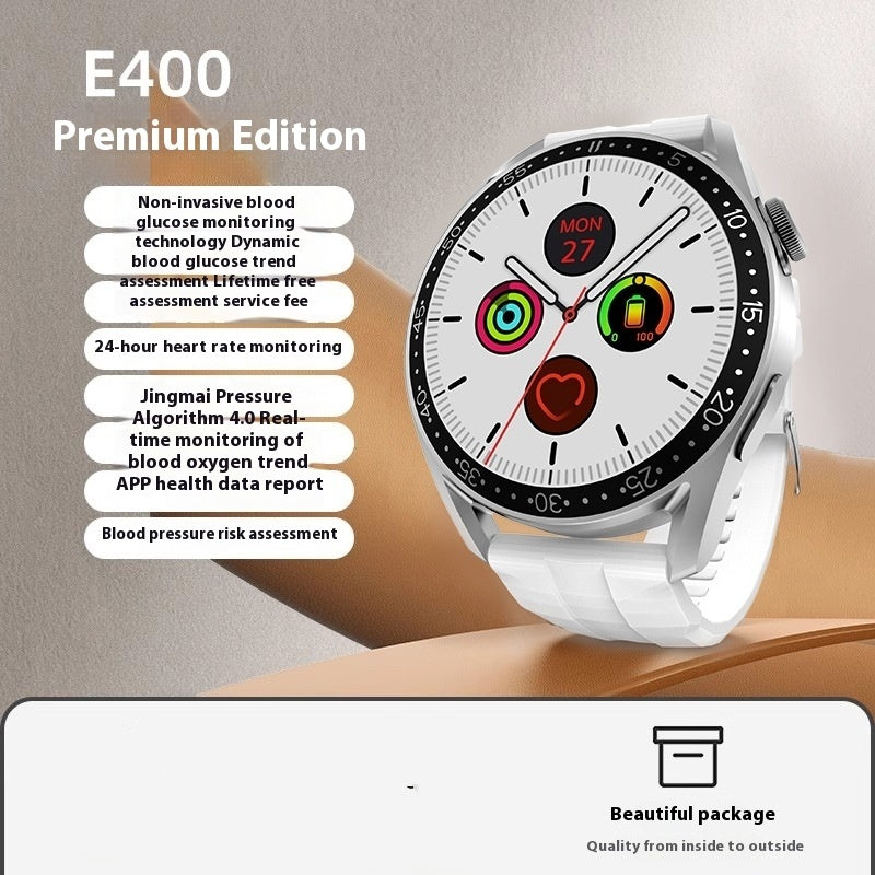 Blood Glucose Watch ECG Blood Pressure Heart Rate Smart Bracelet