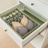 Foldable Washable Cotton Linen Underwear Storage Box