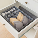 Foldable Washable Cotton Linen Underwear Storage Box