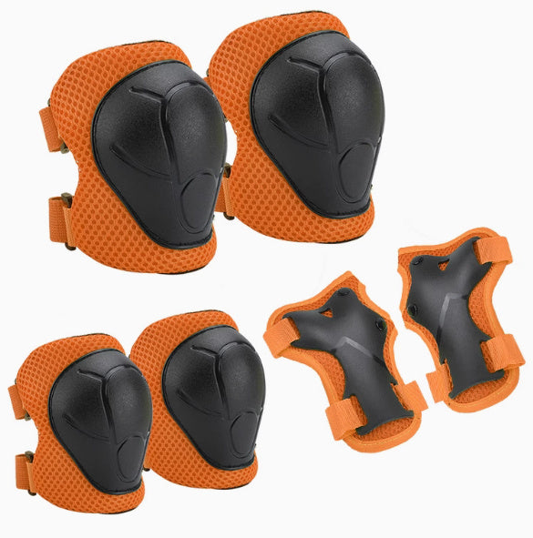 6-piece Set Of Protective Gear For Children's Roller Skating