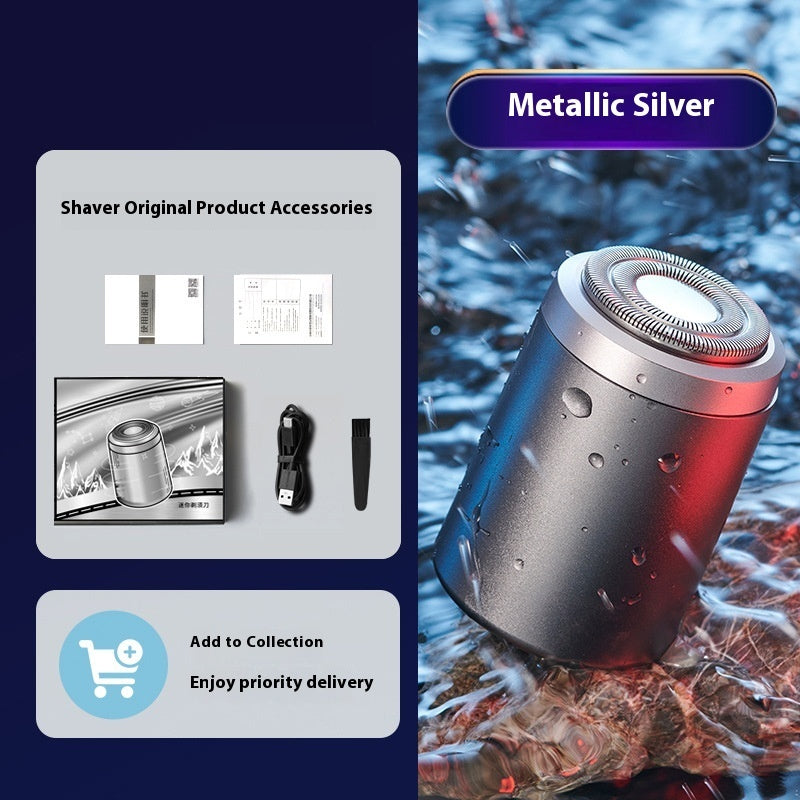Waterproof Mini Shaver Portable Outdoor Travel