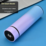Intelligent Gradient Color Temperature 304 Stainless Steel Vacuum Cup