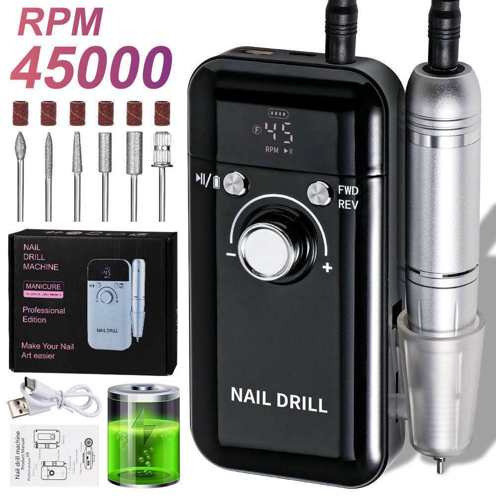 45000 Turn Nail Polishing Machine Professional Nail Polish Remover