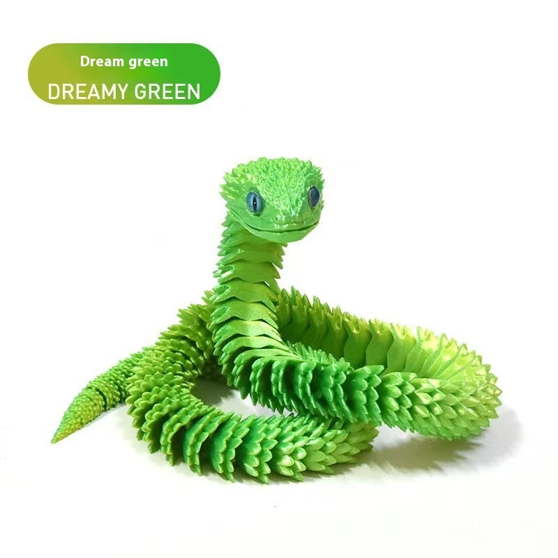 3D Printing Viper Luminous Rainbow Crafts Ornaments