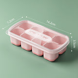 Large Capacity With Lid Easy To Take Off Ice Tray Household Ice Storage Ice Maker