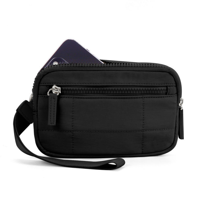 Women's Wristband Wallet Nylon Quilted