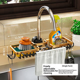Kitchen Racks Hanging On A Faucet Household