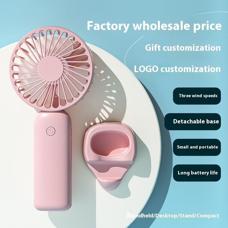 USB Charging Portable New Handheld Desktop Small Fan