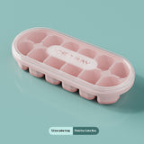 Large Capacity With Lid Easy To Take Off Ice Tray Household Ice Storage Ice Maker