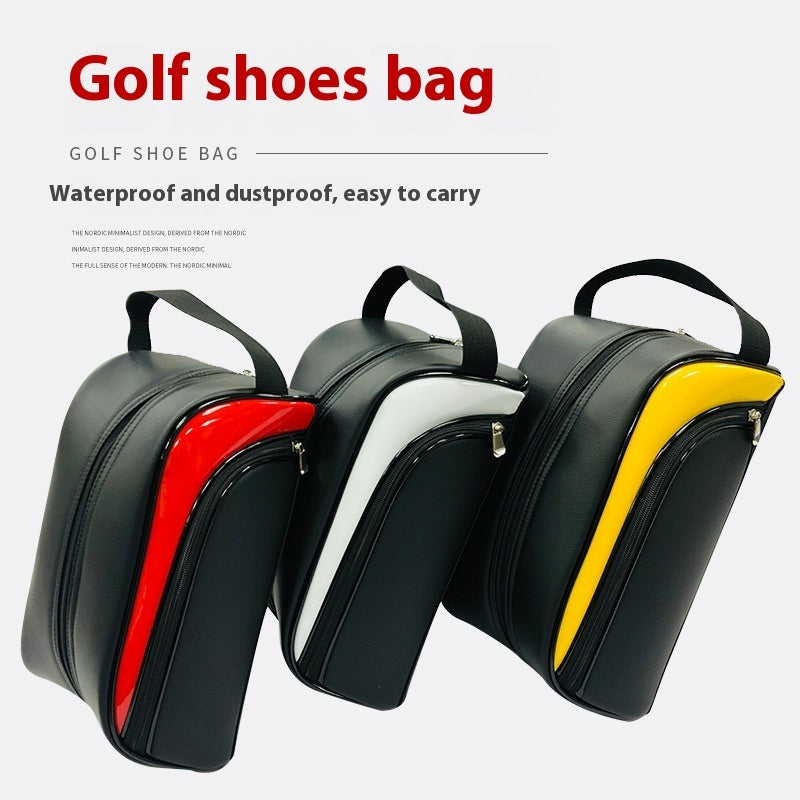 Dust-proof Pu Material Golf Shoes Bag