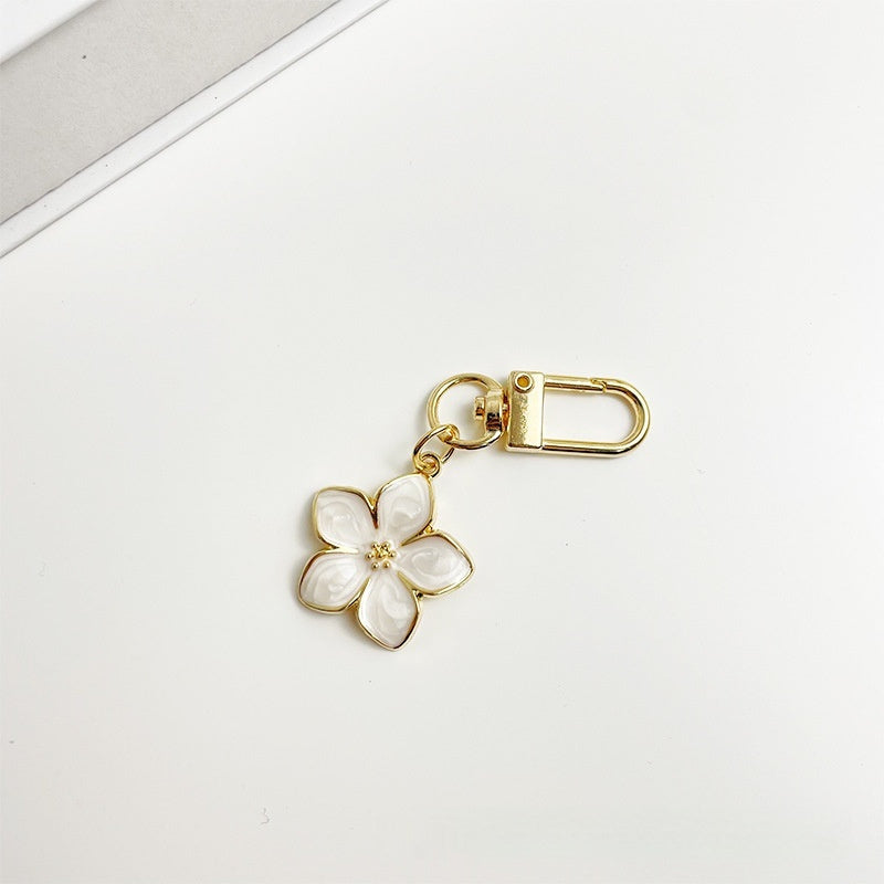 Pendant Creative Cherry Blossom Cartoon Key Button