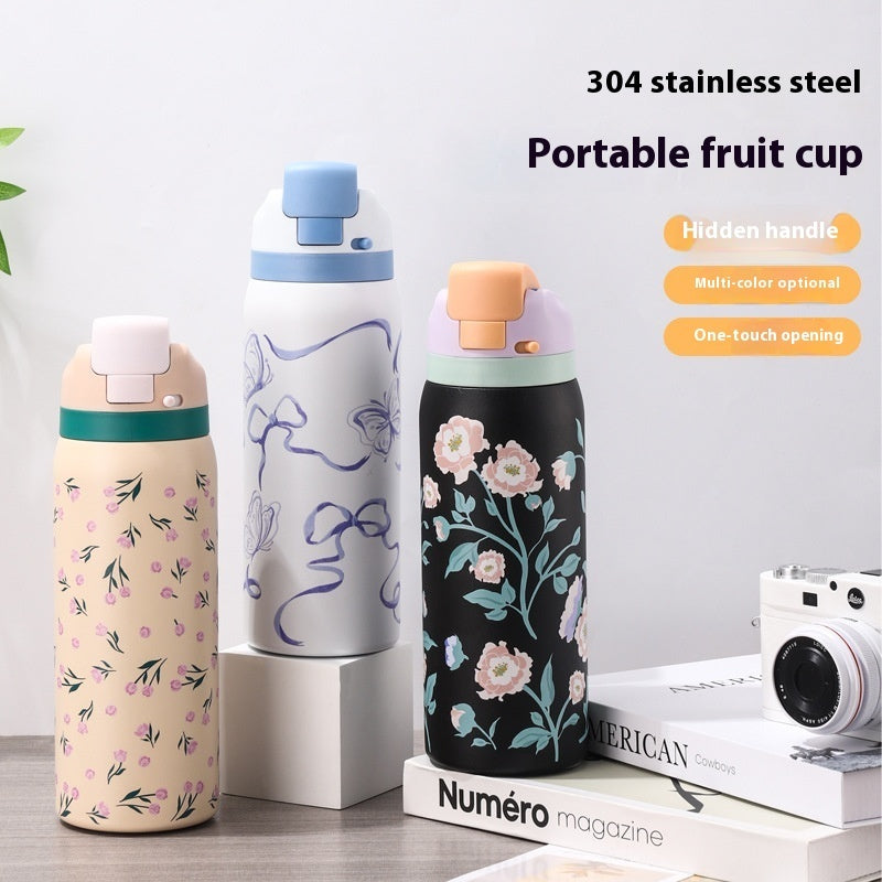 Stainless Steel Vacuum Cup Portable Bullet Cup
