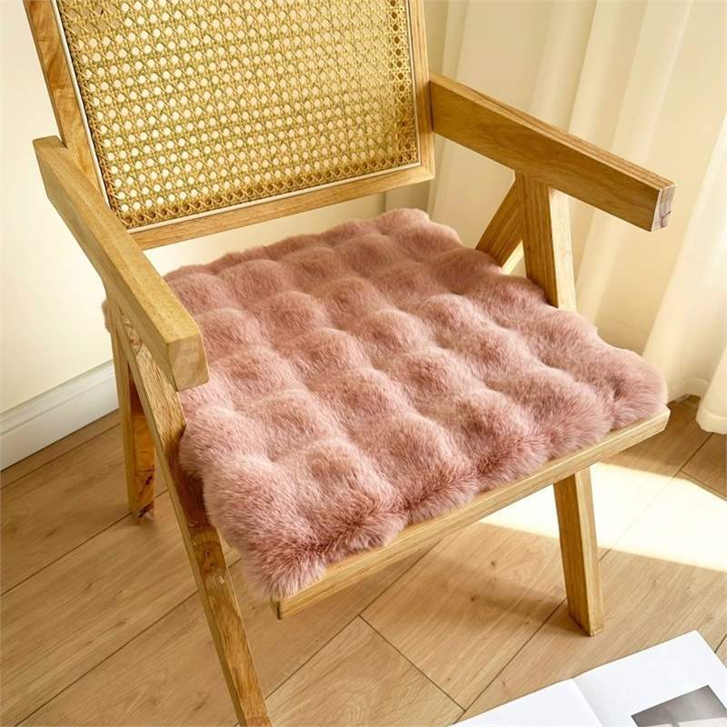 Warm Soft Plush Chair Cushion