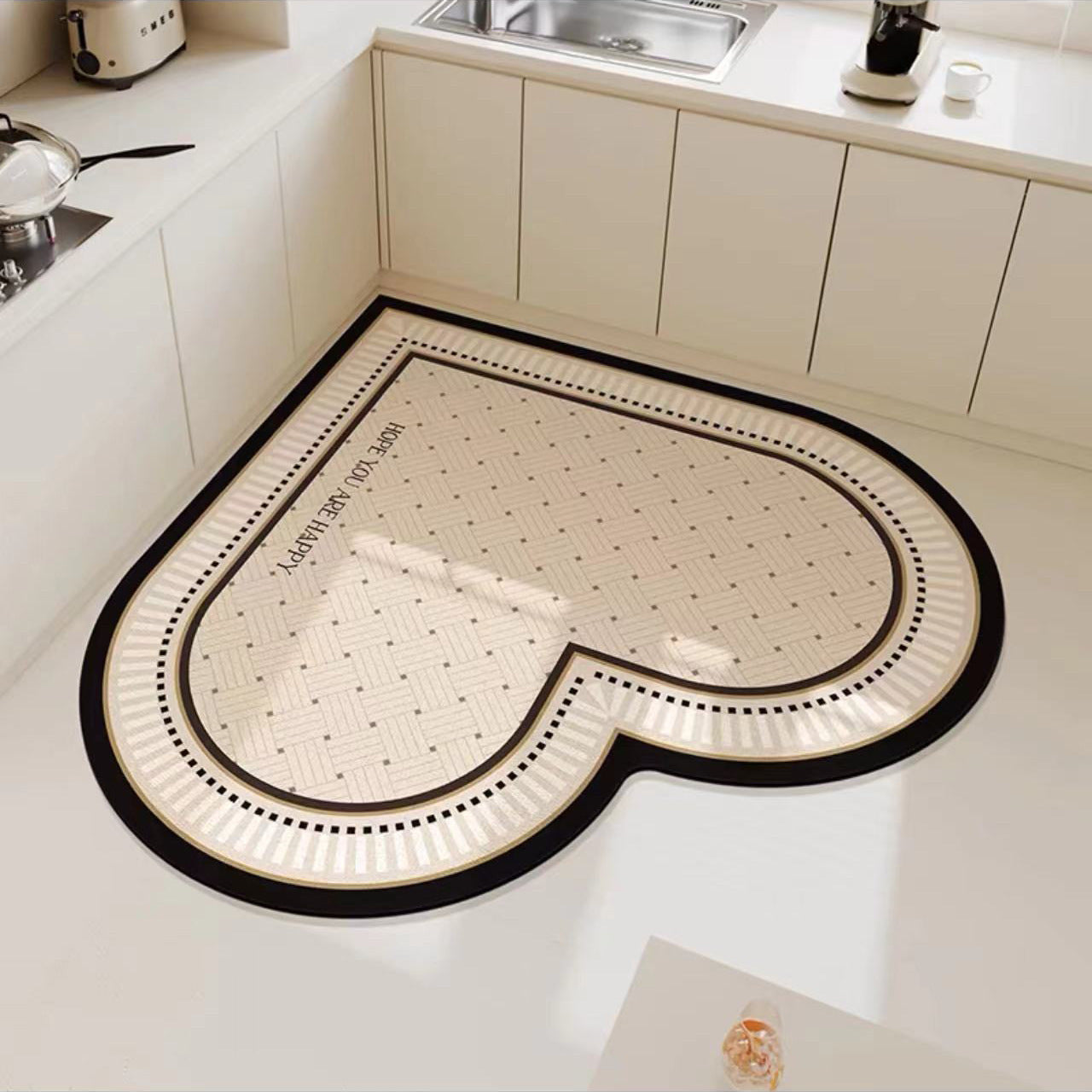 Kitchen Floor Mat Absorbent Oil-absorbent Quick-drying Stain-resistant