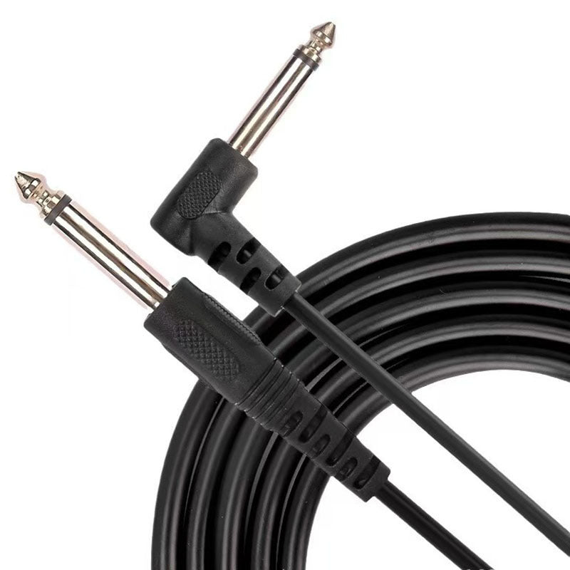 Straight Elbow Audio Cable Stereo Noise Reduction