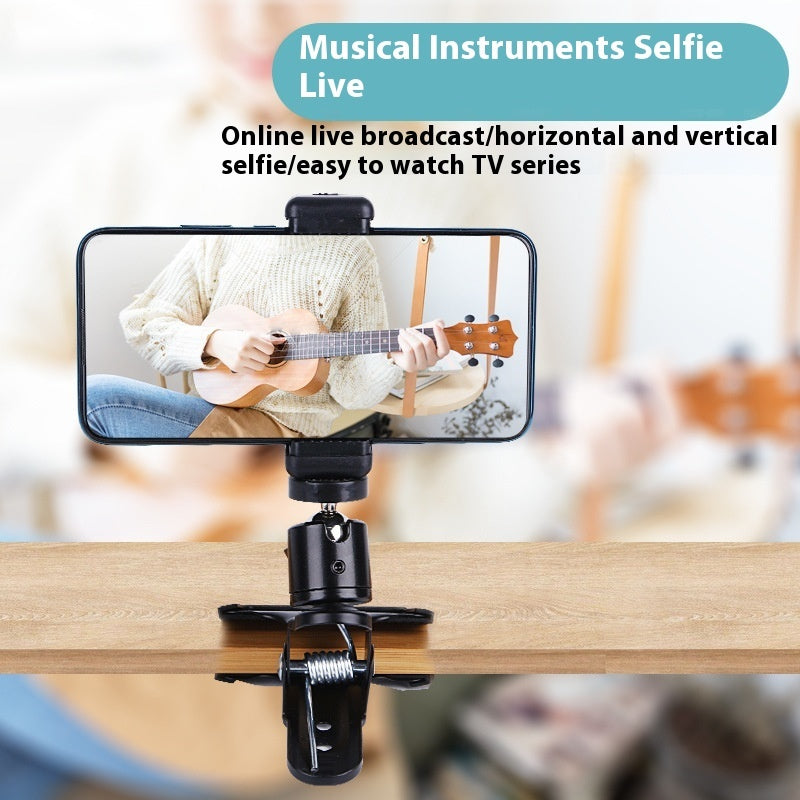 Folk Electric Guitar Mobile Phone Bracket Piano Hair Clip