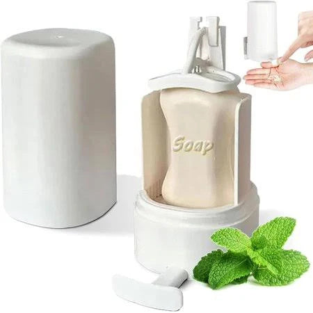 Wall Mounted Organizer Box Soap Powder Grinding