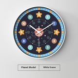 Early Education Cartoon Children's Home Wall Mounted Clock