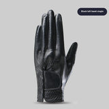 Men's Leather Breathable Non-slip Golf Gloves