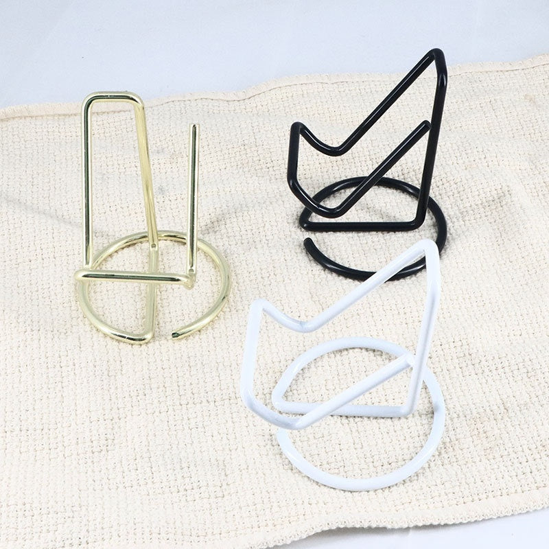 Simple Desktop Creative Mobile Phone Iron Bracket