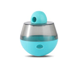 Educational Compact Toy Spiral Food Leakage Bite Resistance Training Funny Cat Leakage Food Feeder
