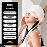 Hot Compress Airbag Decompression Instrument Household Sleeping Aid Instrument Head Massager