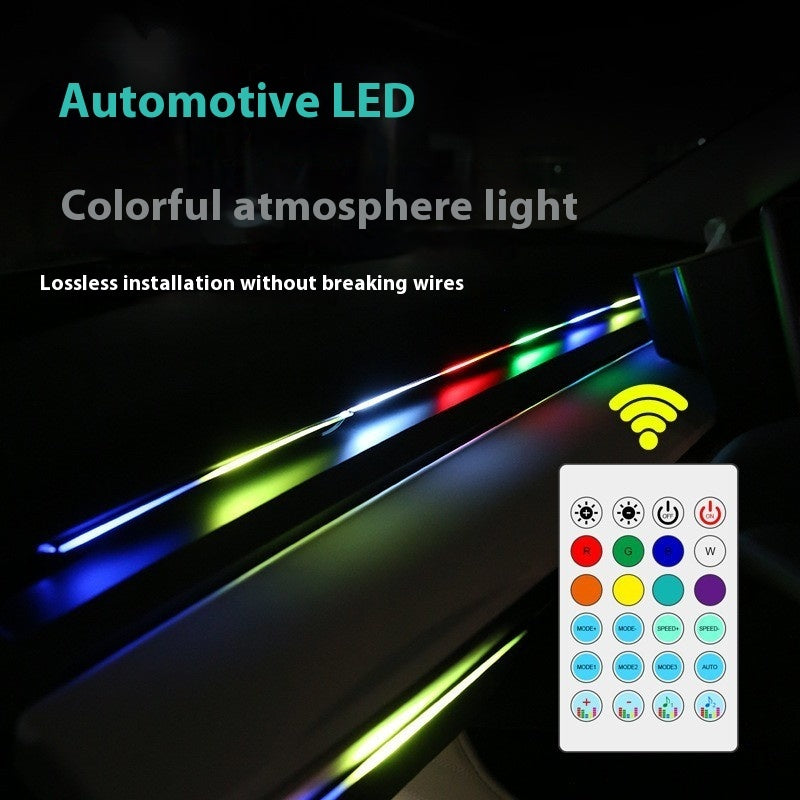 Magic Color Modified LED Acrylic Ambience Light USB Installation-free Decorative Lamp