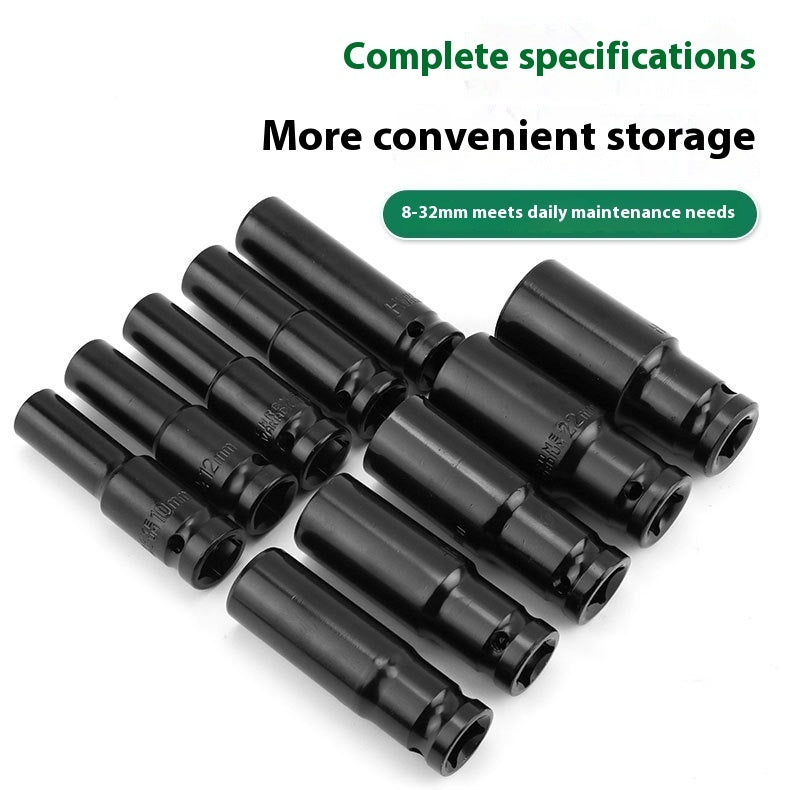 Lengthened Hexagon Socket 20-piece Electrophoresis Black Manual Sleeve