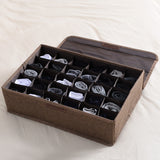 Foldable Washable Cotton Linen Underwear Storage Box