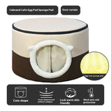 Winter Warm Cat House Cat Nest Closed