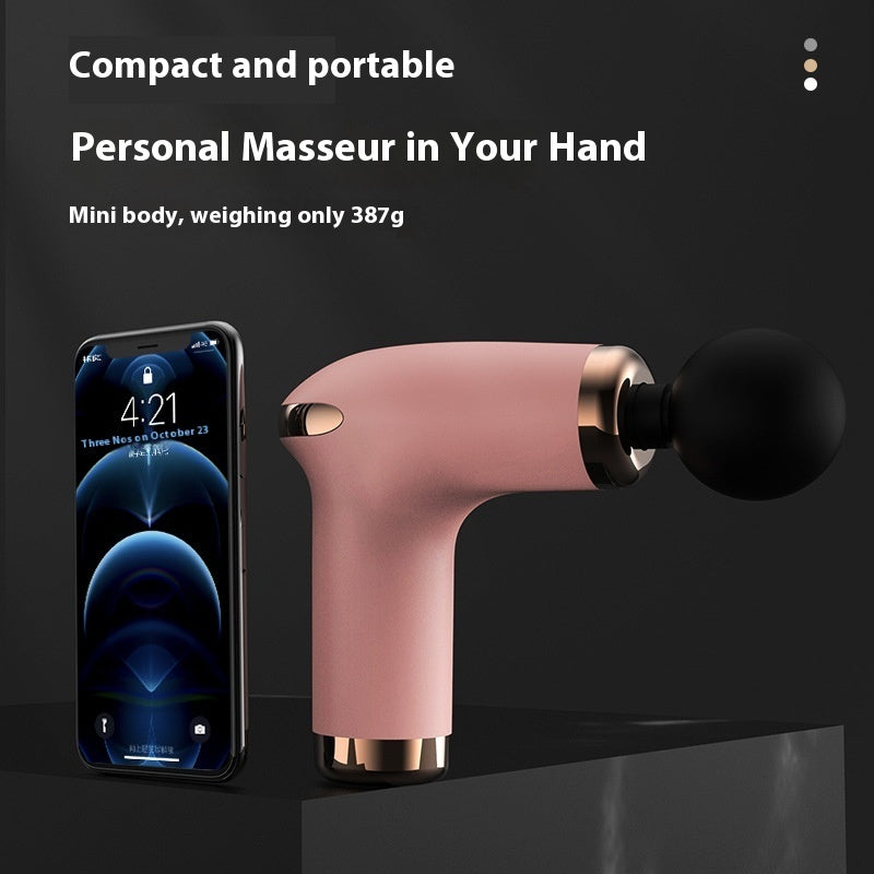 Mini Massage Gun Relax Muscle Workout Massage Instrument