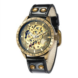 Men's Automatic Mechanical Watch Double-sided Hollow