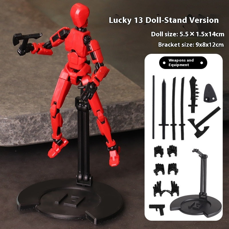 Color Box Lucky Doll 13 More Than Movable Joint Doll Toys