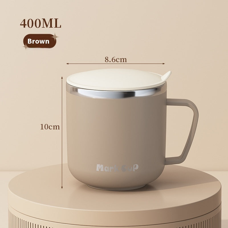 304 Stainless Steel Mug Cup Double Wall Insulation Anti-scalding Coffee Cup