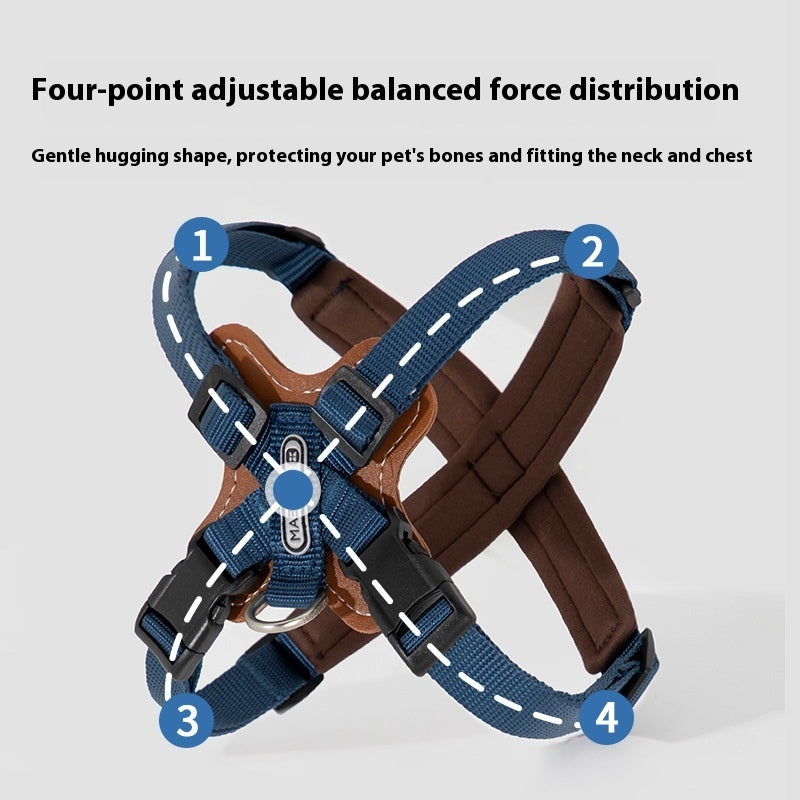 Dogs X Chest-back Pet Puppy Corgi And Shiba Inu Hand Holding Rope