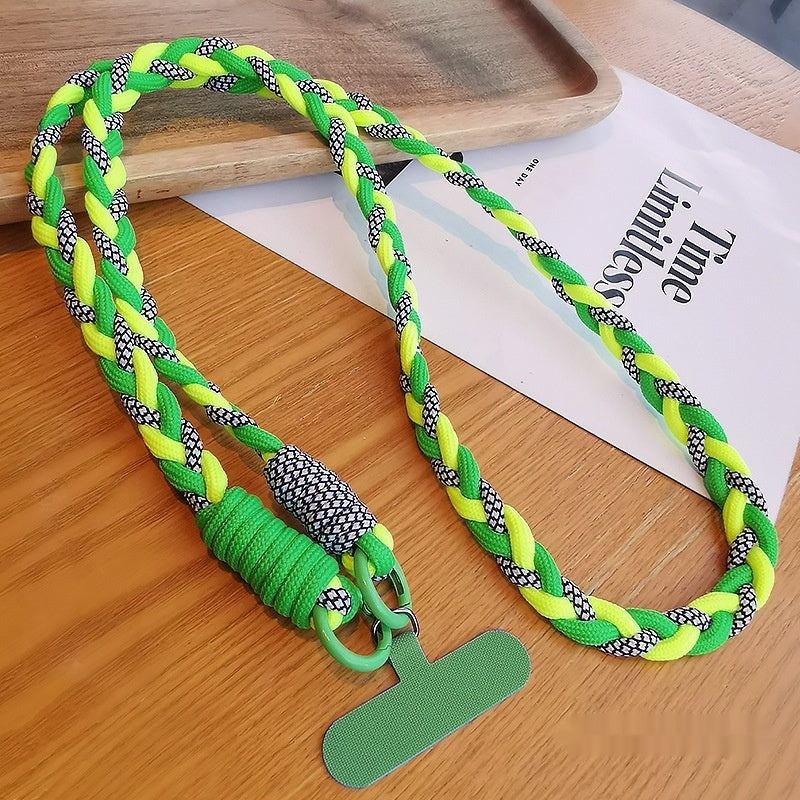 Crossbody Three-strand Horse Tail Mobile Phone Lanyard