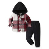 Korean Style All-matching Plaid Shirt Harem Pants