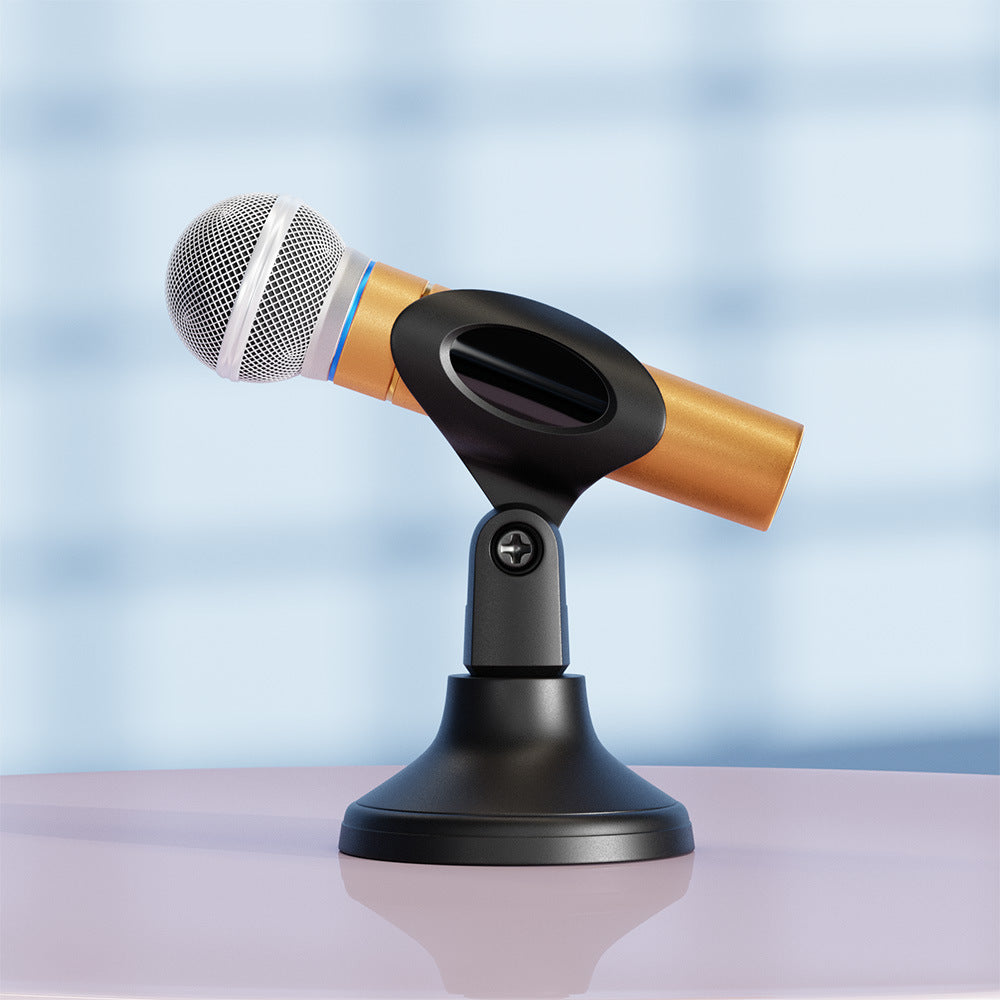 Mini Microphone Desktop Bracket Microphone Holder