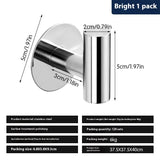 Stainless Steel Single Hook Punch-free Clothes Hanger