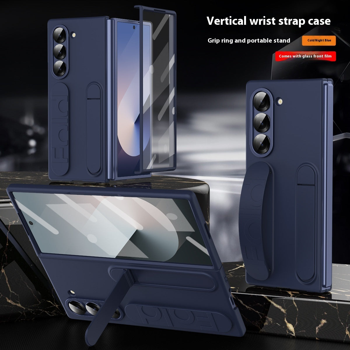 Vertical Wrist Strap Bracket Phone Case Protective Sleeve