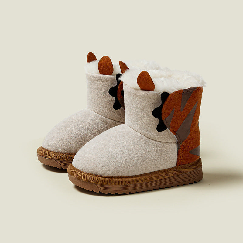 Creative Cartoon Versatile Warm Children's Snow Boots