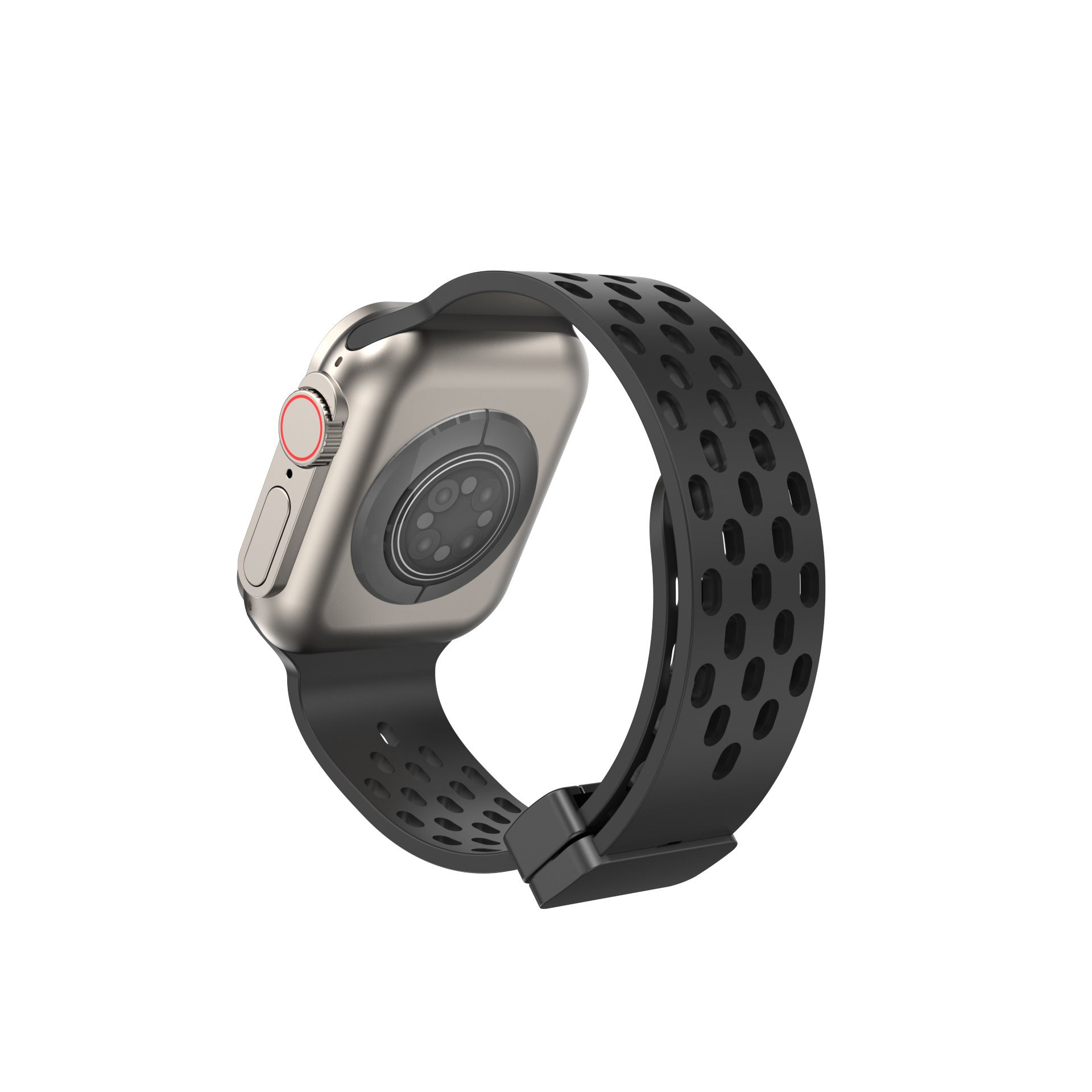Applicable To 78910 Generation 42mm 46mm Watch Hole Magnetic Suction Silicone Strap