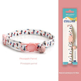Woven Collar Bell Anti-suffocation Comfortable Safety Buckle Pet Decoration