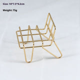 Simple Desktop Creative Mobile Phone Iron Bracket