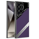 Phone Case S24 Electroplated Esports Leather S23u Creative Protective Case